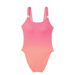 New! Victoria’s Secret Pink Dip Dye The Wave One-Piece Swimsuit 3693